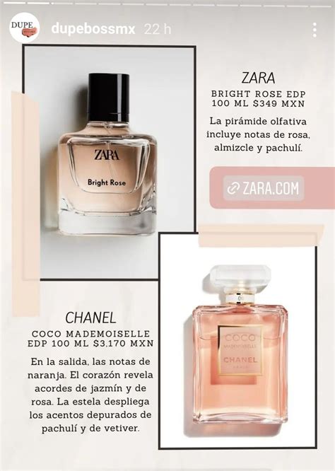 dupe for chanel mademoiselle perfume|zara perfume chanel dupe.